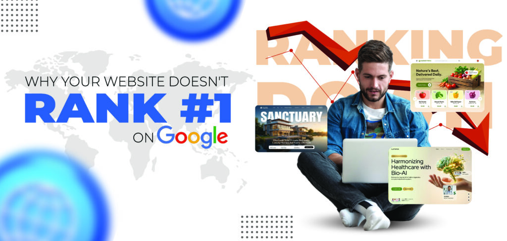 website doesn't rank on google