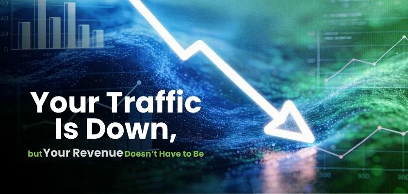 Your traffic in down
