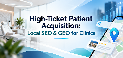 High-Ticket Patient Acquisition: Local SEO &amp; GEO for Clinics  