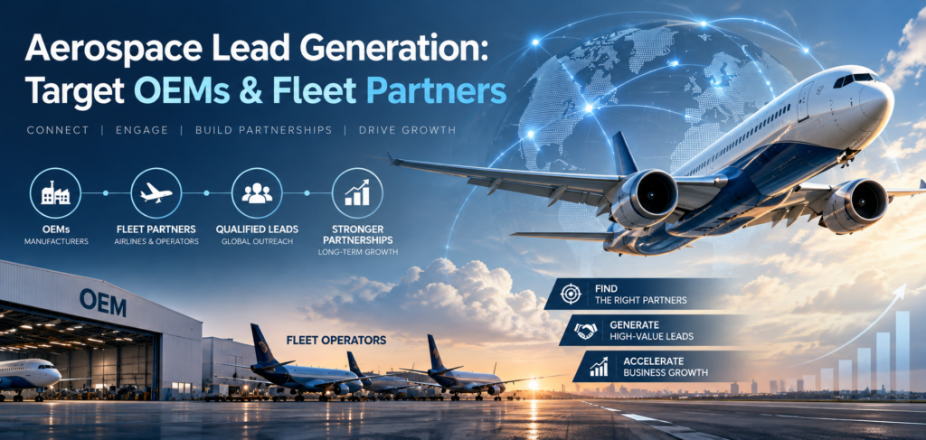 Aerospace lead generation