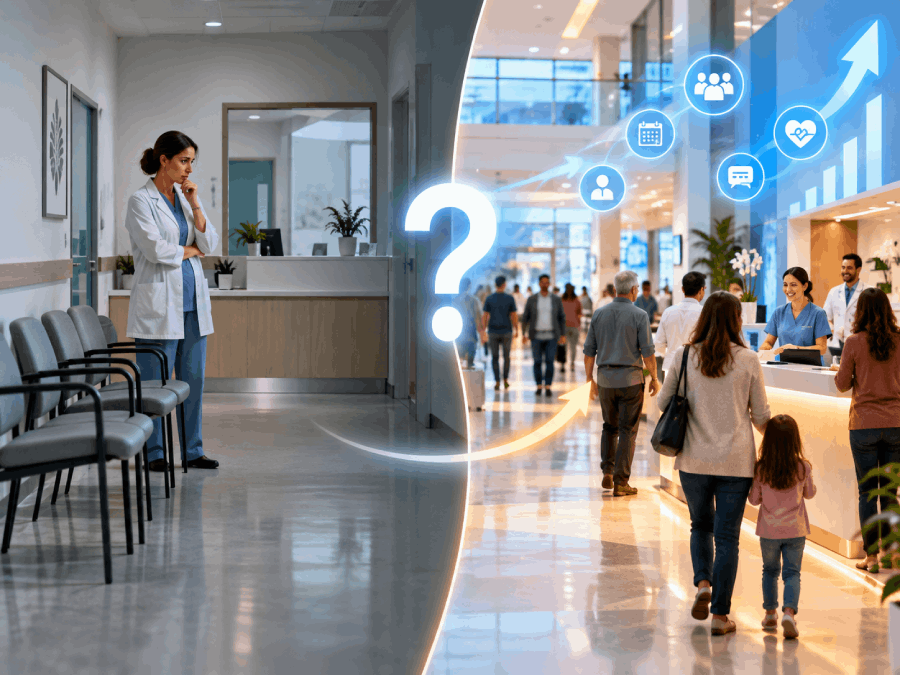 Wondering Why Big Hospitals and Clinics Have Many Patients While Your Clinic Remains Empty?